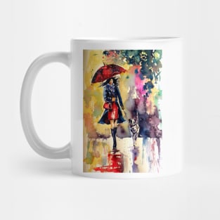 Walk with dog Mug